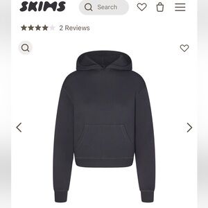 SKIMS | MODAL FRENCH TERRY CLASSIC HOODIE | ASH / Large / NWT